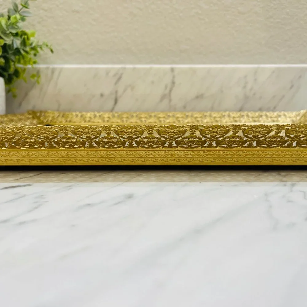 ❌SOLD❌Vintage Hollywood Regency Vanity mirror/tray - Picture 6 of 13